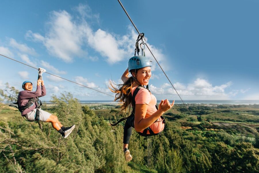 Oahu: North Shore Zip Line Adventure with ATV and Farm Tour - The Two-Mile ATV Ride Through Keana Farms
