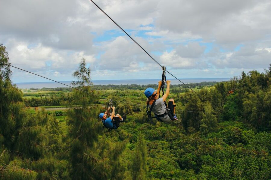 Oahu: North Shore Zip Line Adventure with ATV and Farm Tour - Pickup Points and Timing