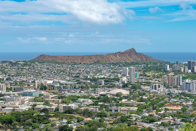 Oahu: Pearl Harbor USS Arizona Memorial Small Group Tour - Punchbowl gives you a quieter view of Honolulu