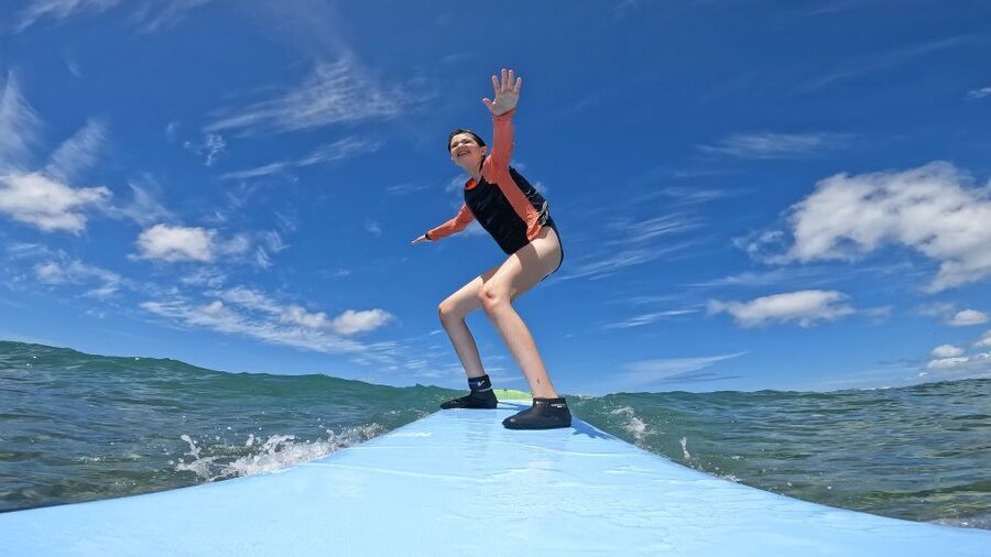 Oahu: Surf Lesson - GoPro footage adds value beyond the lesson