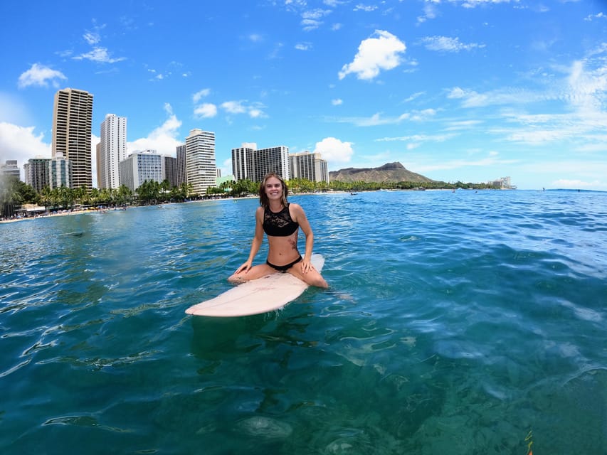 Oahu: Waikiki Beginner Private Surf Lesson- Female Guide - Meeting Ali at Duke Kahanamoku’s statue