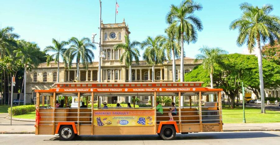 Oahu: Waikiki Trolley Hop-on Hop-off All-Line Pass - Four trolley lines, one useful Honolulu base