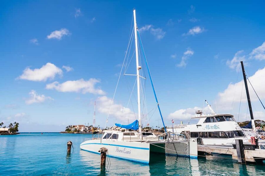 Oahu: Waikiki Turtle Snorkel Sail - Leaving Kewalo Harbor for Turtle Canyon