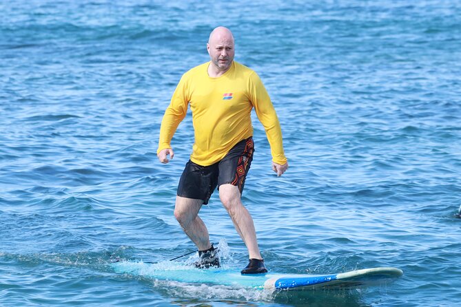Open Group Surfing Lesson in Waikiki, Hawaii - The value of a two-hour lesson at $112.31