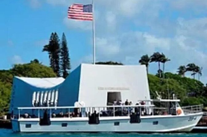 Pearl Harbor Arizona & Missouri tour from HNL Airport - The USS Arizona Memorial is the emotional center