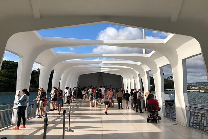 Pearl Harbor USS Arizona Memorial "Private" - Central Honolulu in a short sightseeing loop