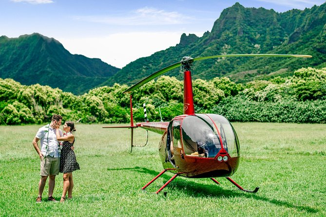 Private 45 Minute Helicopter Tour with Romantic Landing - Mountain peaks, Chinaman’s Hat, and Sacred Falls