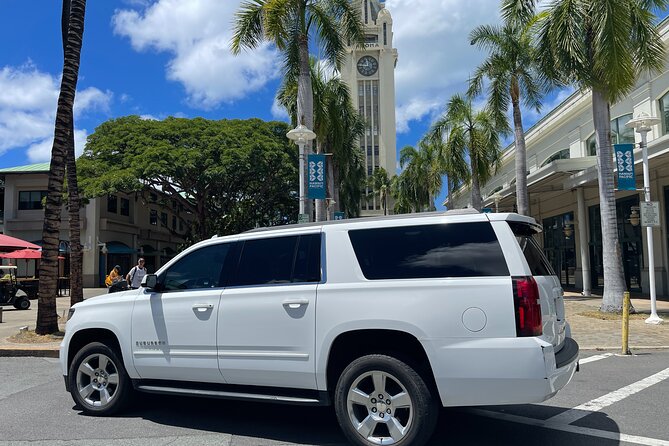 Private Luxury Escalade Transfer: HNL Airport & Cruise Ports - The ride itself: luxury SUV comfort with practical flexibility