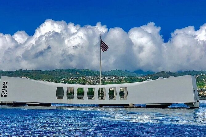 Private Pearl Harbor USS Arizona Memorial - A drive past the National Memorial Cemetery