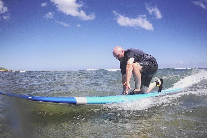 Private Surfing Lessons on the North Shore of Oahu - Building balance, turning, and wave timing