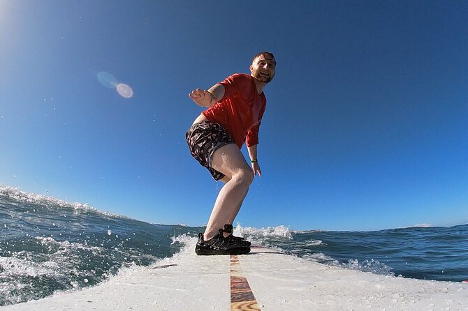 Surf Lesson Without the Crowds Including GoPRO Videos - Getting into the water and catching your first waves