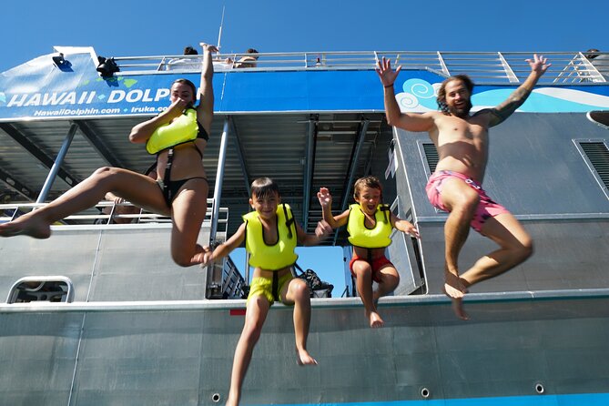 Swim with Dolphins Catamaran with Waterslide & Lunch on Oahu - Seasickness is the biggest practical concern