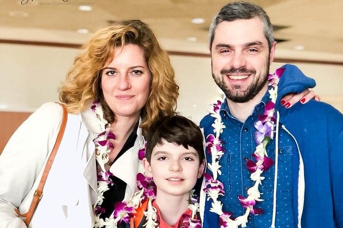Traditional Airport Lei Greeting on Honolulu Oahu - A small ceremony that works well for surprises