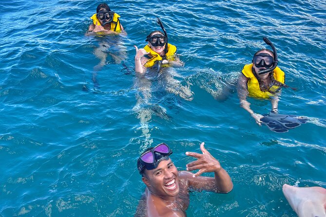 Turtle Canyon Snorkel Adventure - Small Group 6 Passengers - Getting ready for the water at Turtle Canyon