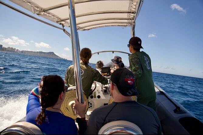 Turtle Canyon Snorkel: Semi Private Boat Tour - The fast ride from Honolulu to Turtle Canyon