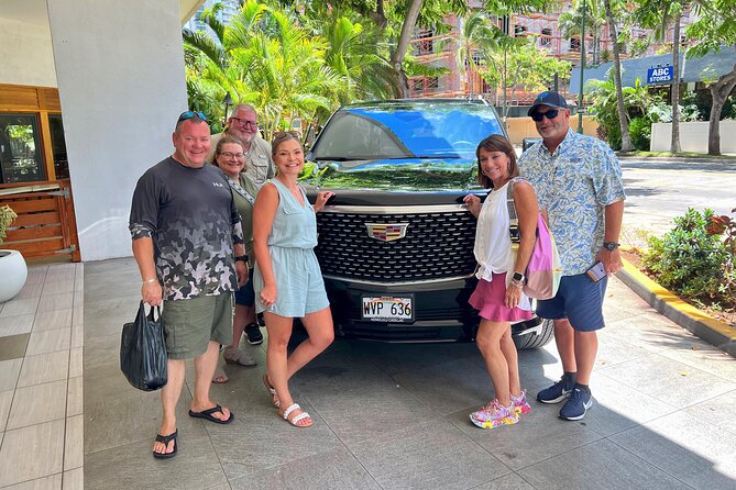 VIP Luxury Transfers: Honolulu Airport ↔ Waikiki ↔ Cruise Port - Inside the private vehicle