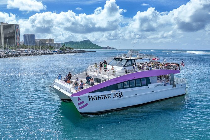 Waikiki: Friday Night Fireworks Catamaran Cruise - Leaving Ala Wai Yacht Harbor at 6:30 pm