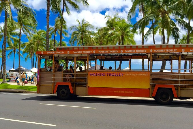 Waikiki Trolley Blue Line Coastline & Local Grindz Hop-on Hop-off - Seating, sound, and the real comfort level