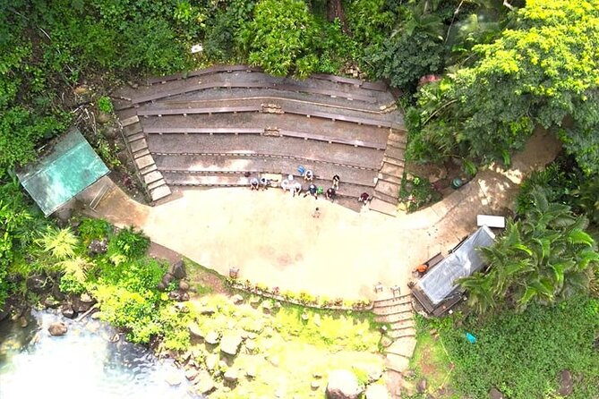 Waimea Valley Waterfall Swim & Dole Plantation Tour with Lunch - Swimming beneath the waterfall